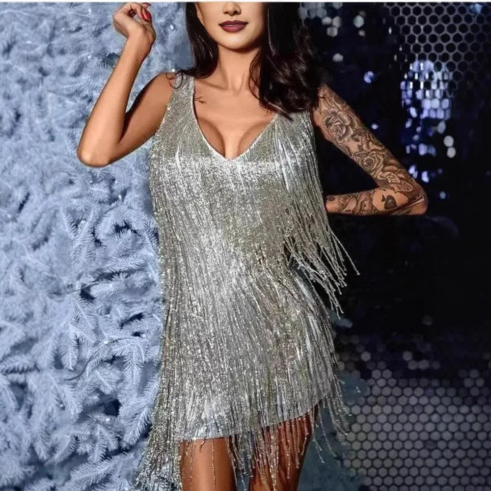 Dresses For Women 2026 Curvy Tallas Grandes Fiesta De Noche  Evening Dress Y2k Clothing Patchwork Trendy Vestidos