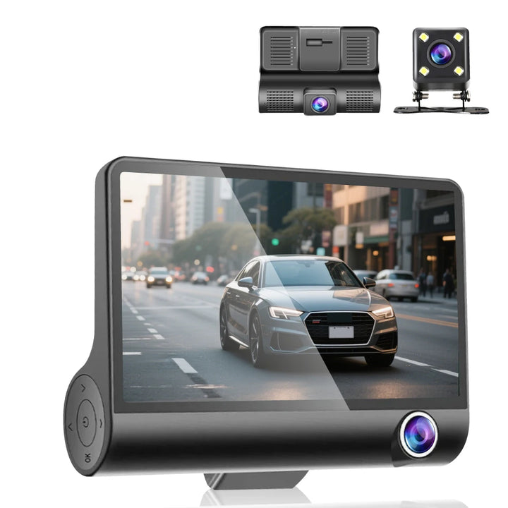 DriveEye™ 3-Kamera-Auto-DVR 1080P FHD Blackbox