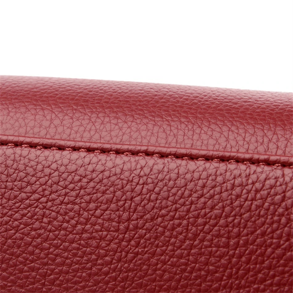 Luxury Women’s PU Leather Shoulder Bag – Designer Messenger Handbag