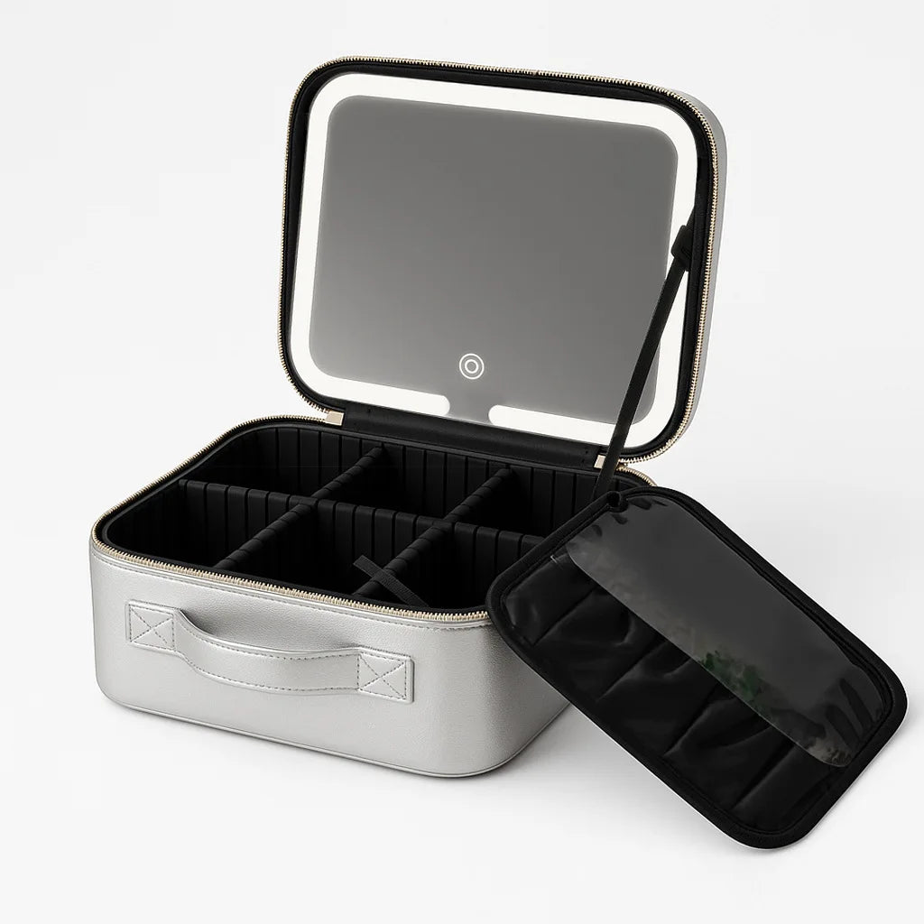 ShineMate™ Lighted Cosmetic Bag