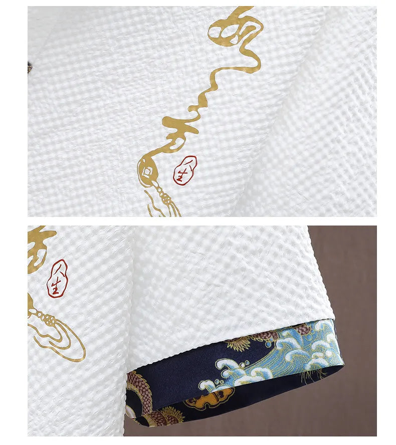 طقم قميص وشورت رجالي كاجوال - صيف 2025