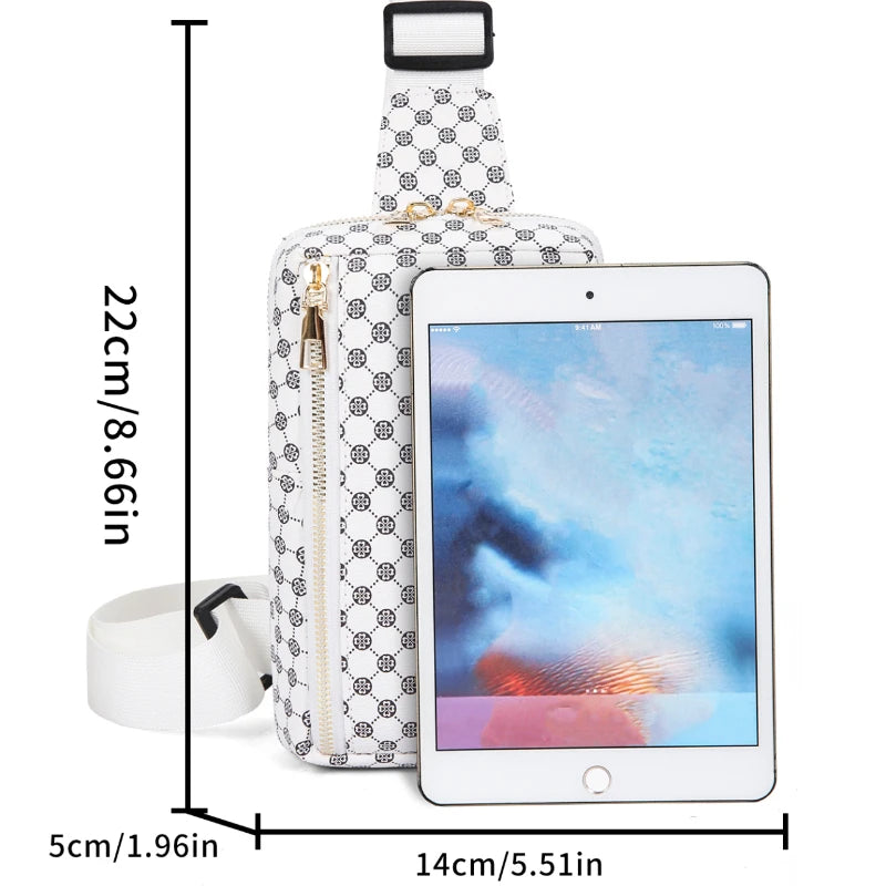 Umhängetasche und Schultertasche aus PU-Leder für Damen