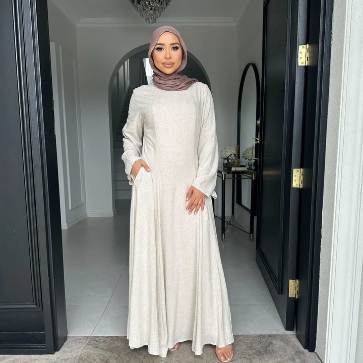 Ramadan Modest Abaya Dubai Islamic Muslim Kaftan Dress Prayer Clothes Women Vestidos Para Mujer Robe Caftan Marocain Femme