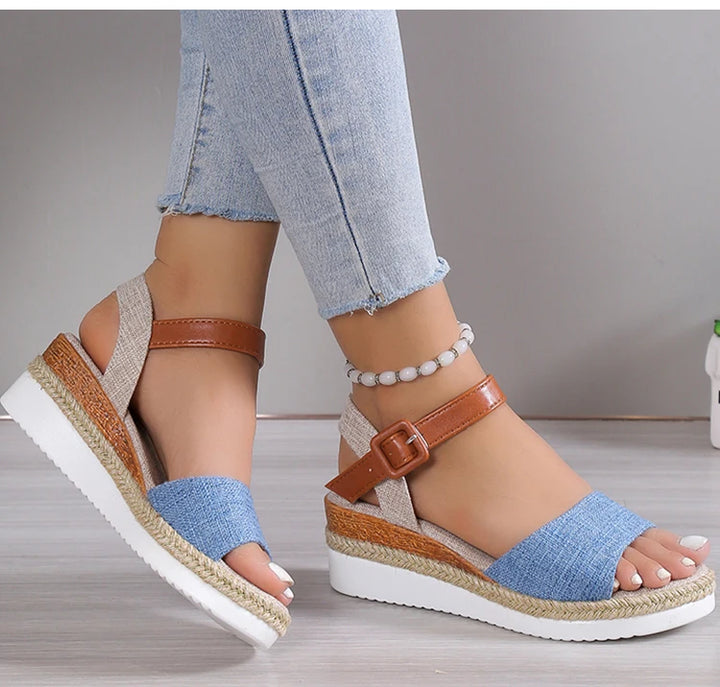 Women’s Wedge Sandals – Casual Elegant Soft Summer Shoes