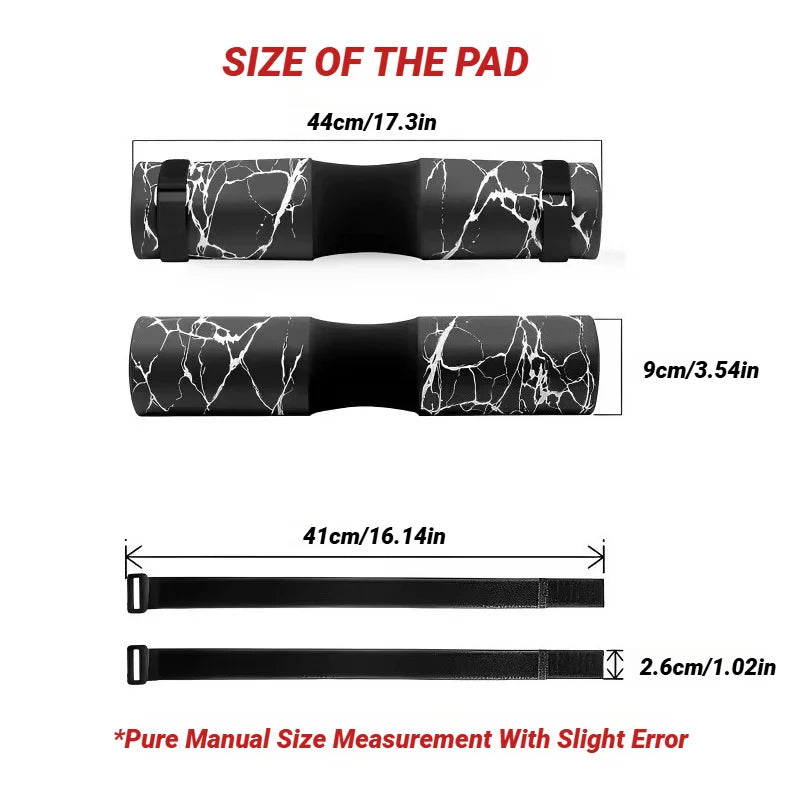 LiftPro™ Dickes Schulterpolster – Komfort beim Hanteltraining, Kniebeugen und Kurzhanteln