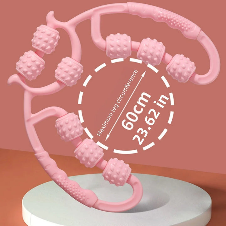 مدلك الساقين FitRoll™ ذو 9 عجلات - جهاز تدليك رياضي ولياقة بدنية