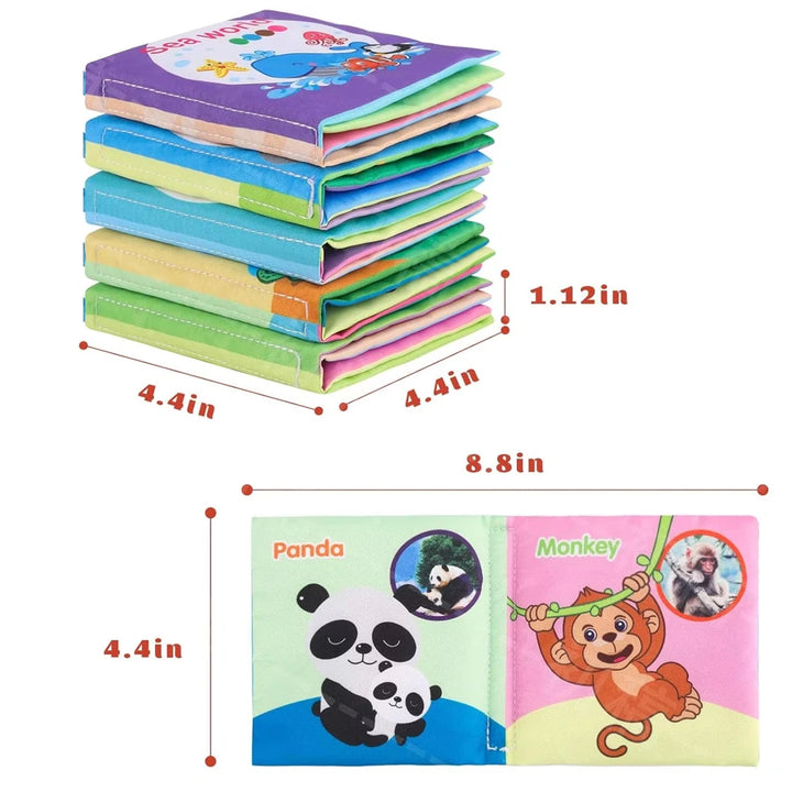 LittleLearners™ BPA-freies Stoffbuch-Set