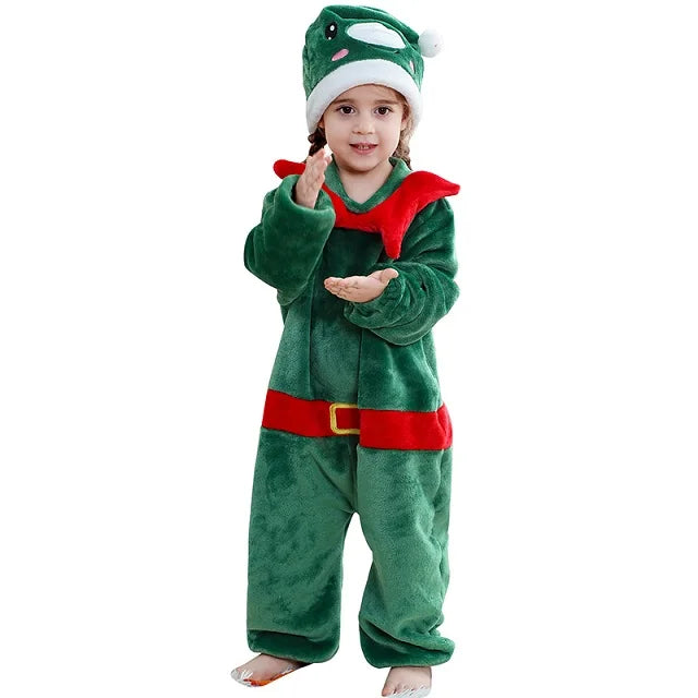 Michley™ Weihnachts-Baby-Strampler – süßer Kleinkind-Overall