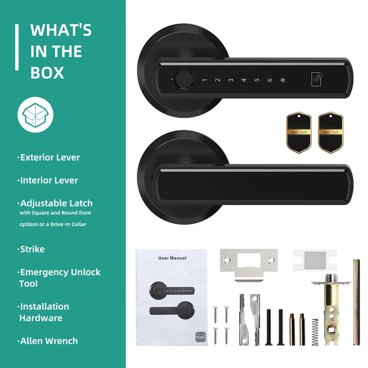 Viladepot™ Keyless Smart Lock – Fingerprint & Passcode