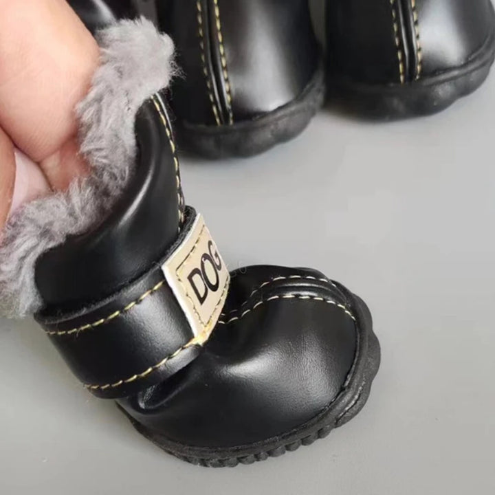 PawComfort™ Wasserdichte Hunde-Winterstiefel – 4 Stück