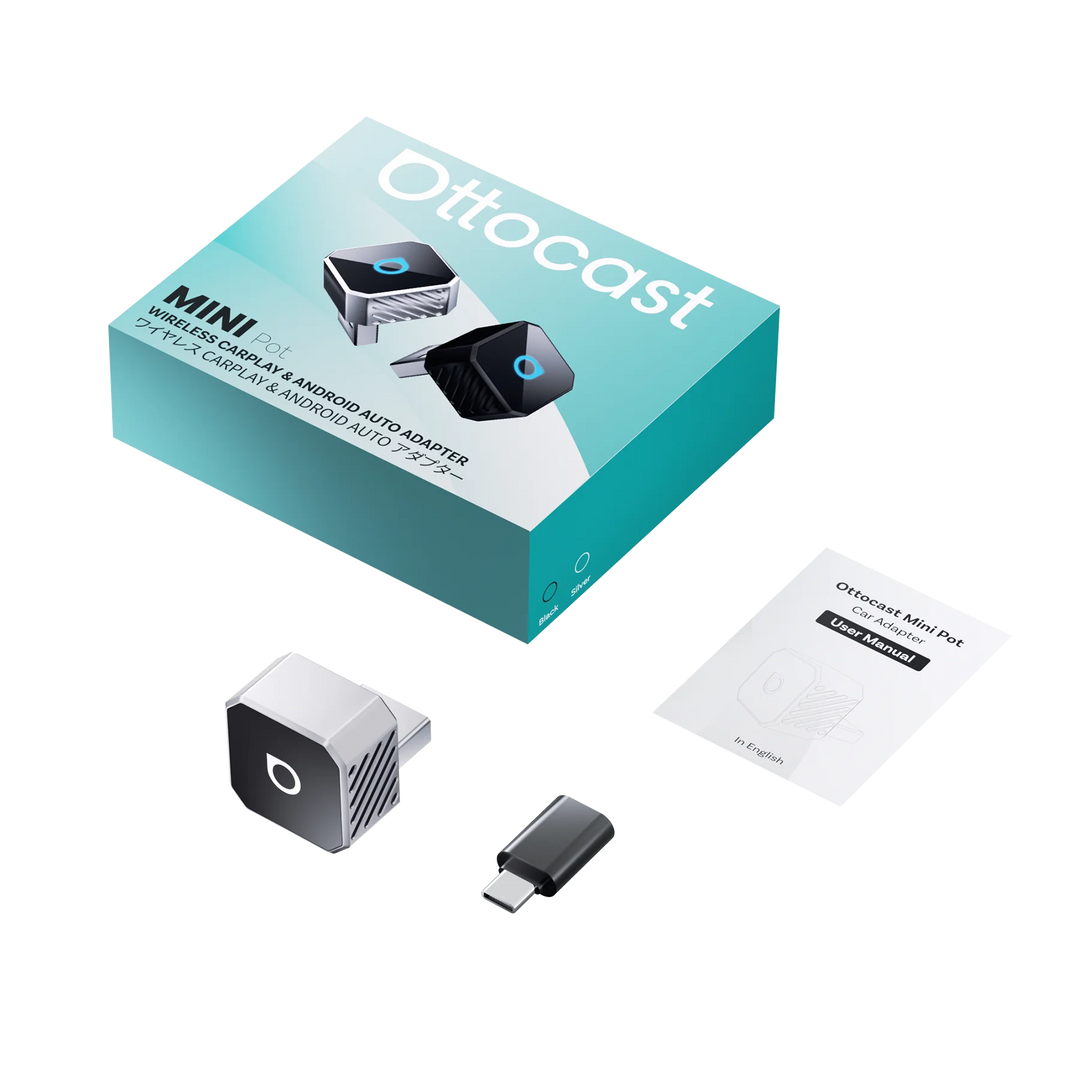 Ottocast™ Mini-USB-CarPlay-Adapter für Autos