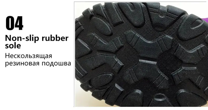 Women’s Waterproof Platform Sneakers – Outdoor Hiking & Running Shoes