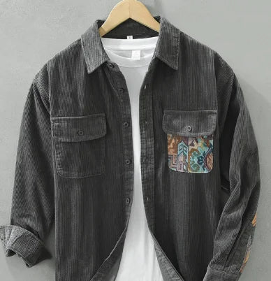 Men's Shirt - Spring/Summer New Style Long-Sleeved Shirt,For Customized Products, Please Contact Us