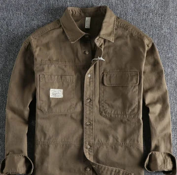 Men's Shirt - Spring/Summer New Style Long-Sleeved Shirt,For Customized Products, Please Contact Us