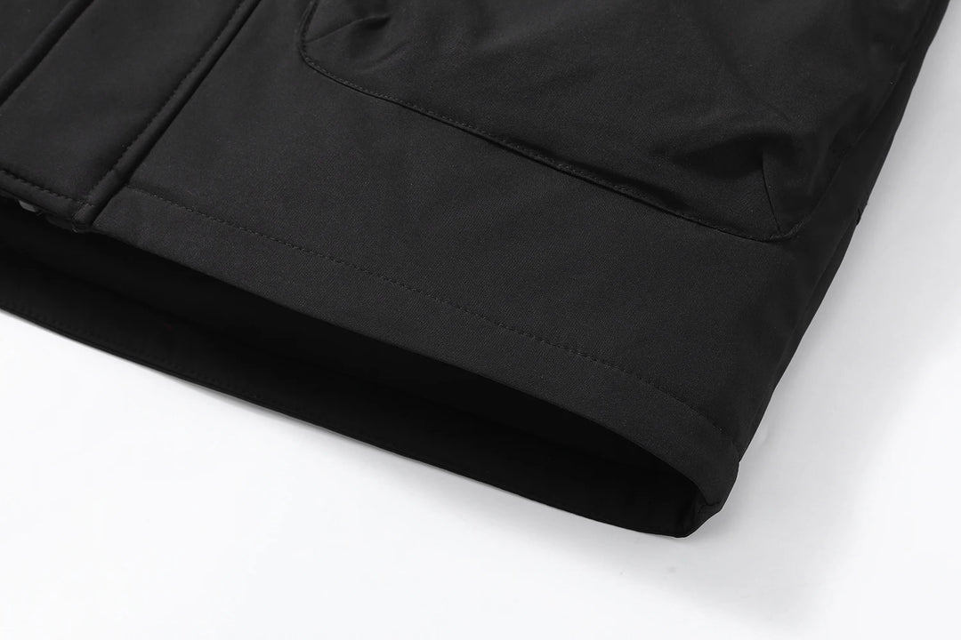 Men’s Outdoor Cycling Fleece Jacket – Lightweight Warm Workwear Coat for Teens