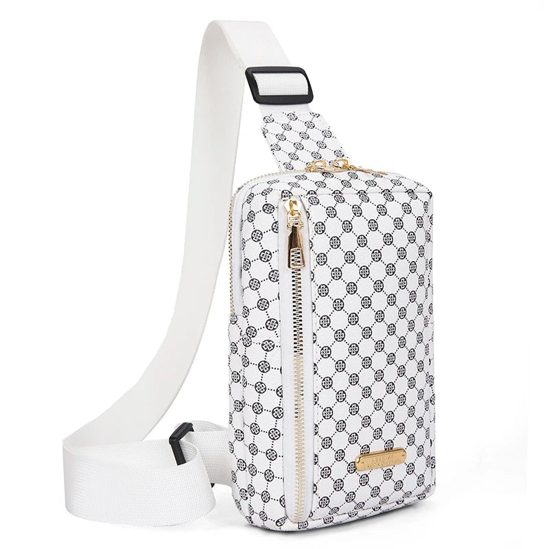 Umhängetasche und Schultertasche aus PU-Leder für Damen