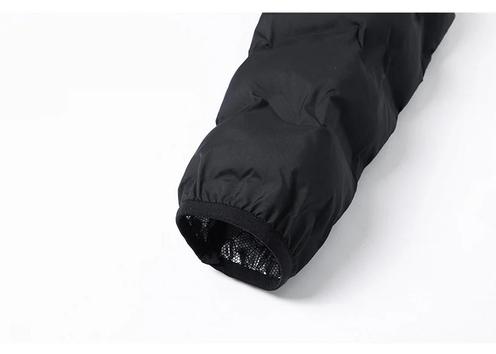 Unisex Hooded Ski Jacket – Waterproof Windproof Winter Snowboard Coat