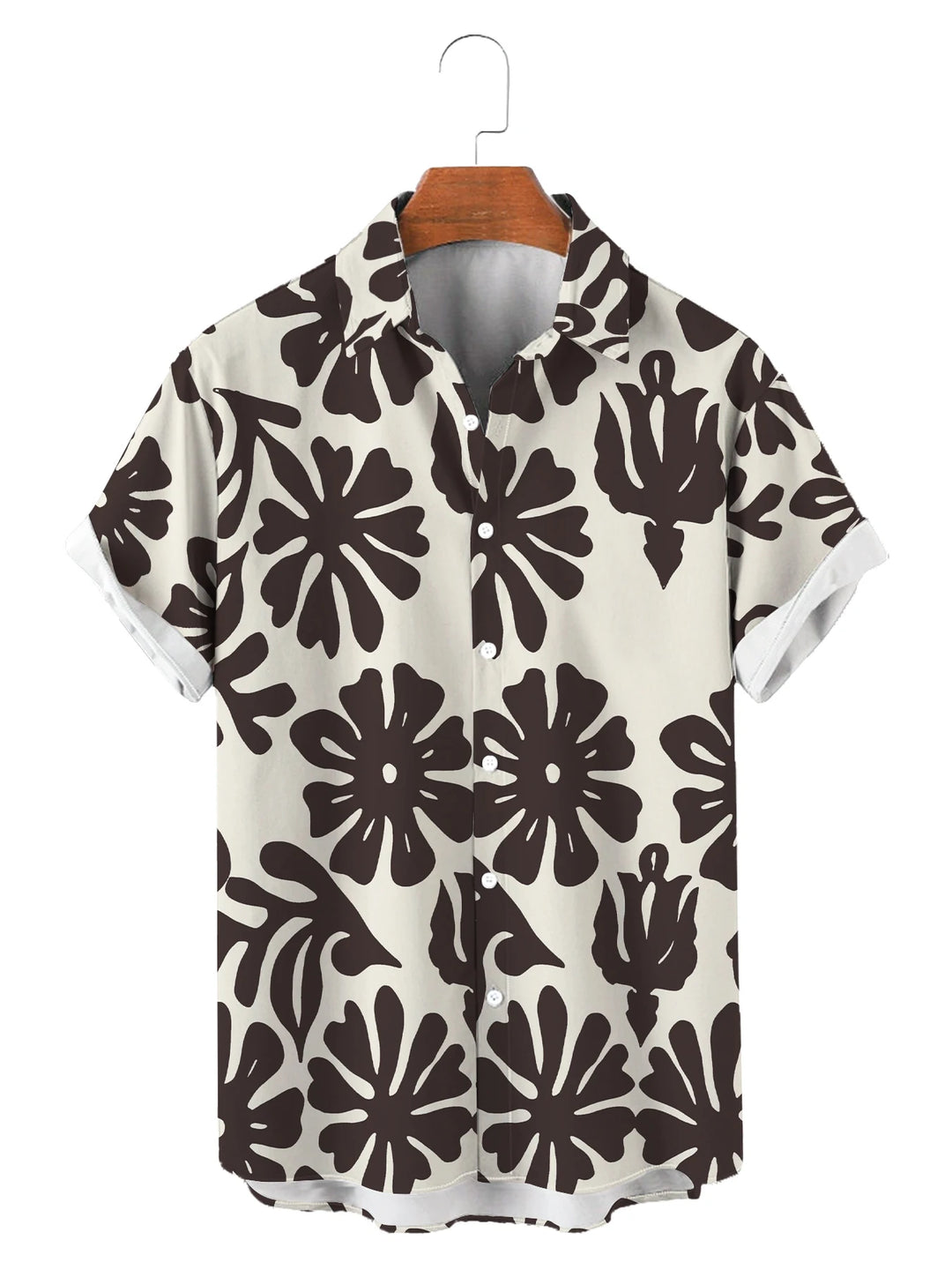 Men's Shirt Summer Casual Fashion Short Sleeved Shirt For Men Loose Breathable Hawaiian Shirt Man Casual Men's Clothing Top