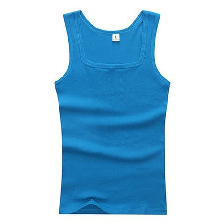 2024 Men’s Cotton Tank Top – Sleeveless Sports Vest, Quick Drying