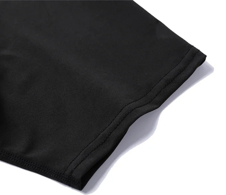 Graphic Compression Shirts for Men Athletic Quick Dry Rash Guard Stretchy Baselayers Undershirts Gym Workout Running Tshirt Tops