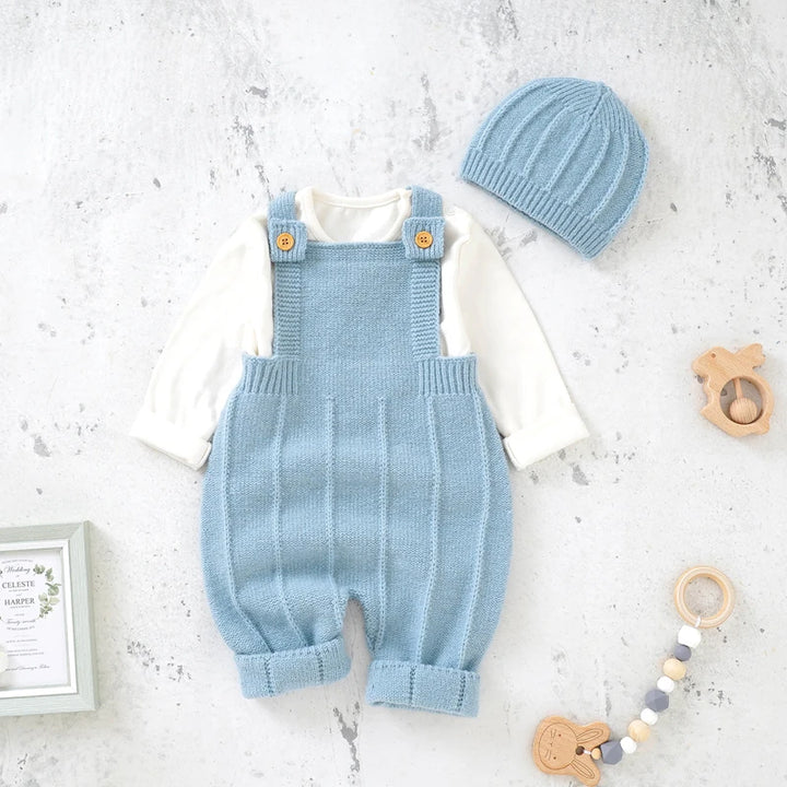 „SnugBabe™ Strampler-Set mit neutralen Trägern – Baby- und Kleinkind-Outfits“