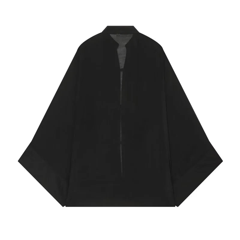 Women's Shirt 2026 New Fashion Summer Solid Color Oversize Rope Knot Detail Draped Shirt for Women Loose Chic Ladies Shirt Top