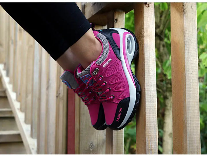 Women’s Waterproof Platform Sneakers – Outdoor Hiking & Running Shoes