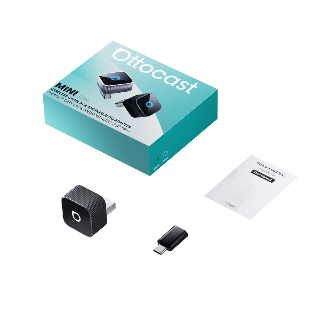 Ottocast™ Mini-USB-CarPlay-Adapter für Autos