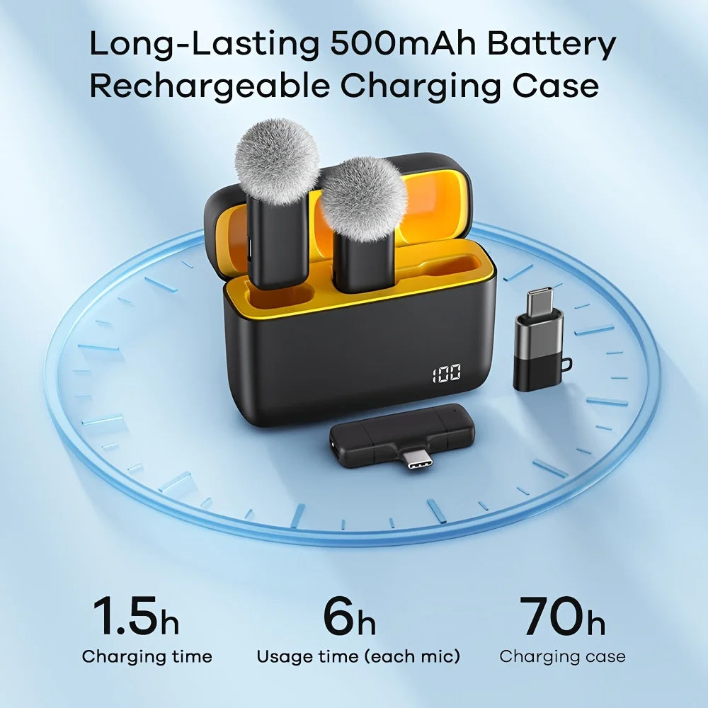 SmartClip™ Drahtloses Mikrofon mit Geräuschunterdrückung