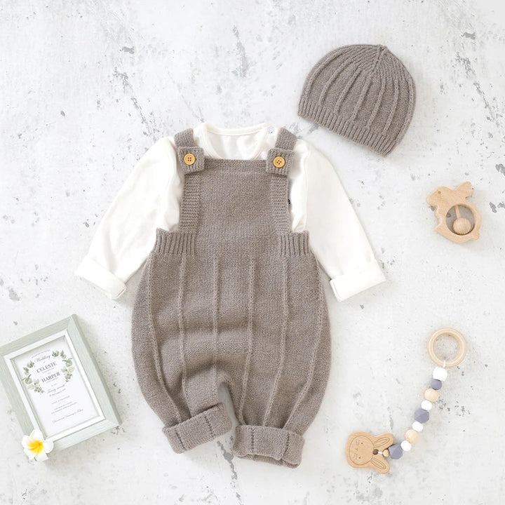 „SnugBabe™ Strampler-Set mit neutralen Trägern – Baby- und Kleinkind-Outfits“