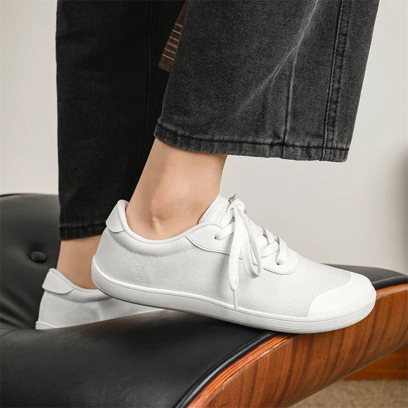 New Minimalist Shoes for Men Wide Toe Barefoot Zero Drop Shoes Casual Breathable Mesh Lightweight Walking Sneakers Man