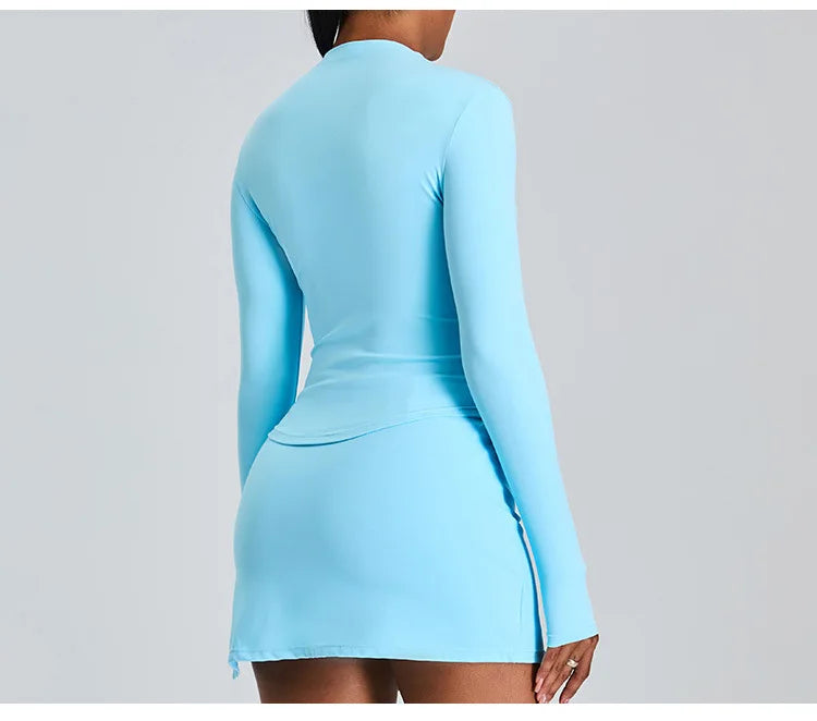 Yoga Shirts For Women Long Sleeve Fitness Long Sleeve Running Gym Clothes Workout Dry Fit Breathable High Elastic Sports Top