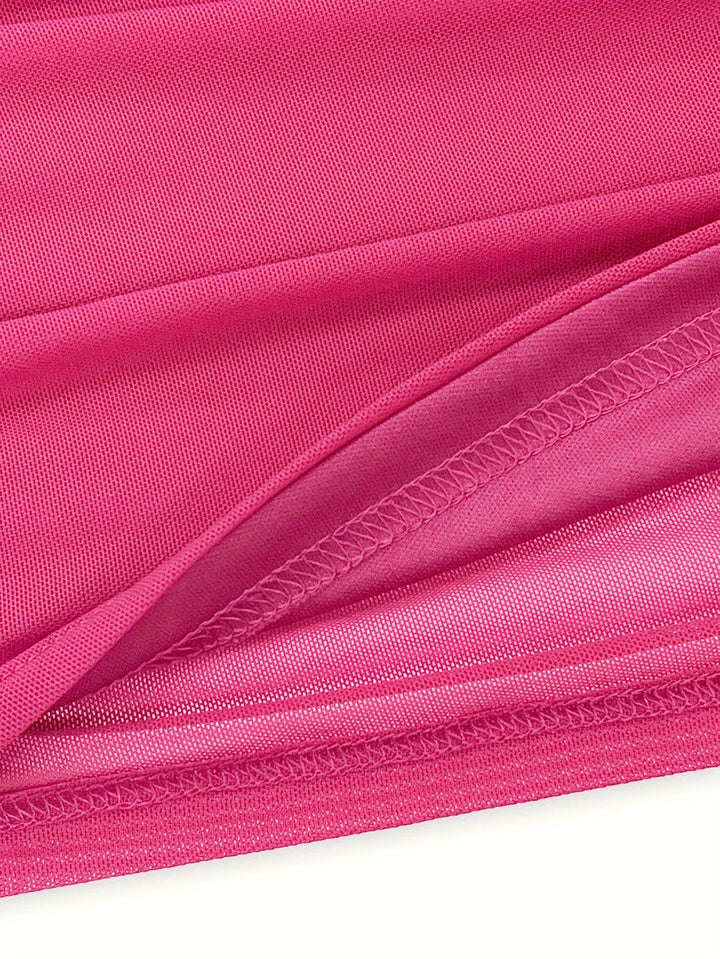 2025 Women’s Off-Shoulder Crop Top – Slim Fit Autumn/Winter Streetwear