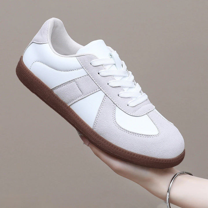 Women’s Casual Breathable Walking Sneakers – Flat Gym Shoes