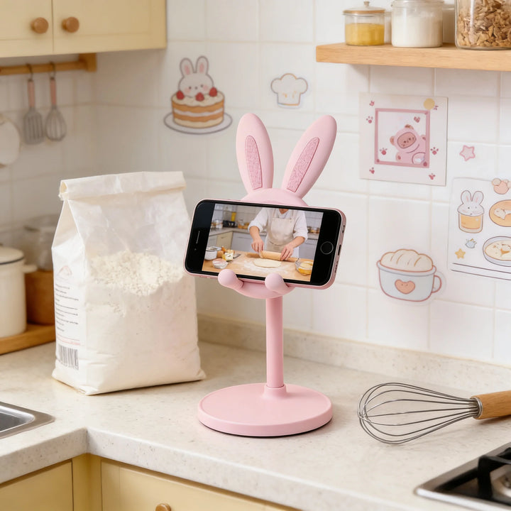 CuteRabbit™ Tischhalterung für Smartphone &amp; Tablet