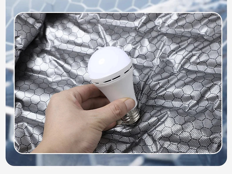 Unisex Hooded Ski Jacket – Waterproof Windproof Winter Snowboard Coat