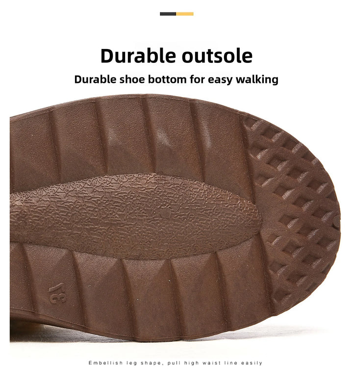 Women’s Winter Ankle Boots with Fur – Warm & Casual 2025