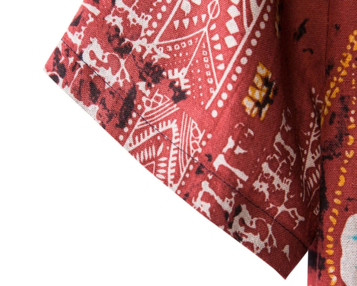 Casual Shirts For Men Shirt T-shirts Man 2024 New Men's Clothing Fashion Blouses Social Luxury Hawaiian Cotton High Quality