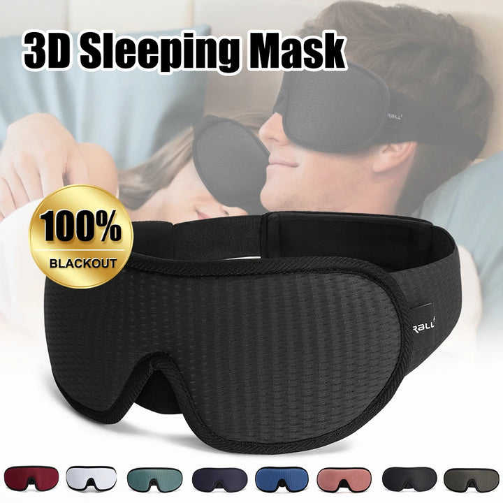 SleepLux™ 3D-Augenmaske – Vollständige Lichtblockierung