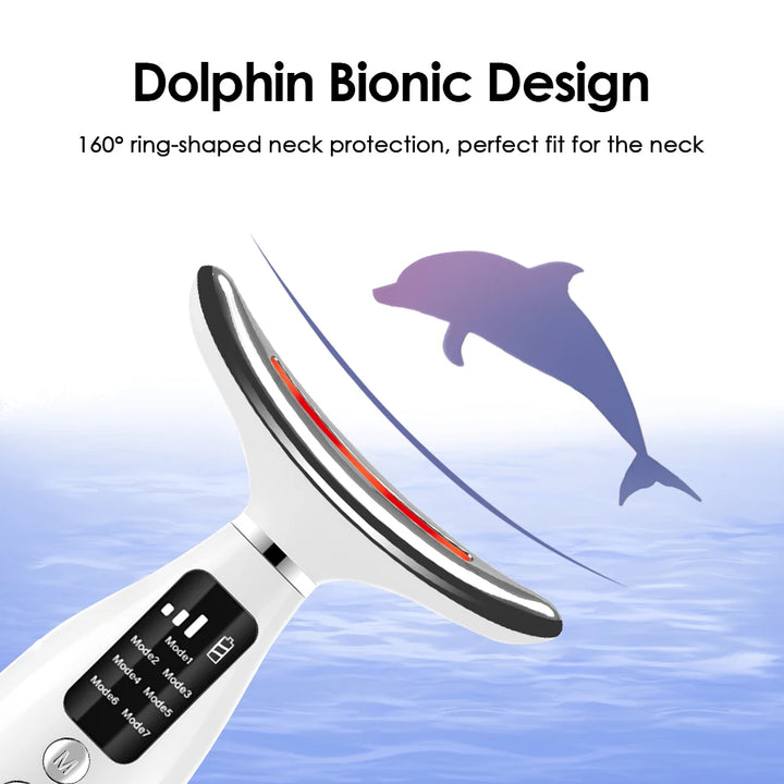 جهاز LumiSkin™ 7 في 1 لتجميل الوجه والرقبة