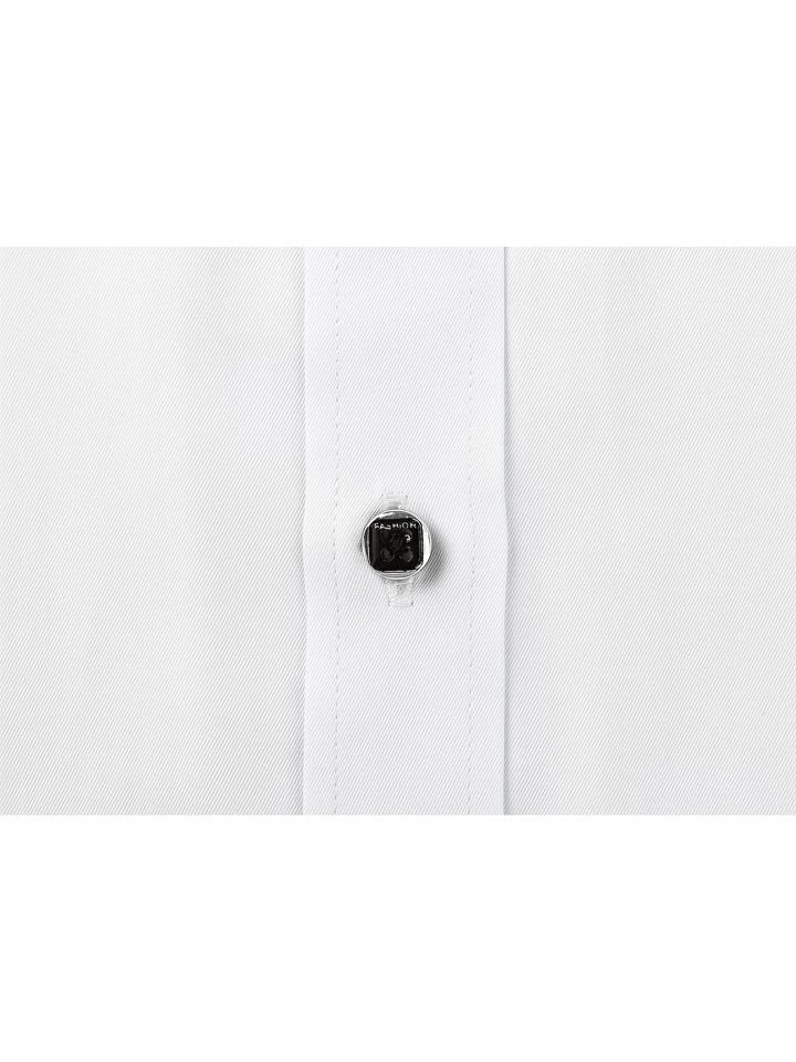 Men's short-sleeved shirts, suitable for business occasions, bridesmaid dresses, professional attire, uniforms, ID photos, etc.