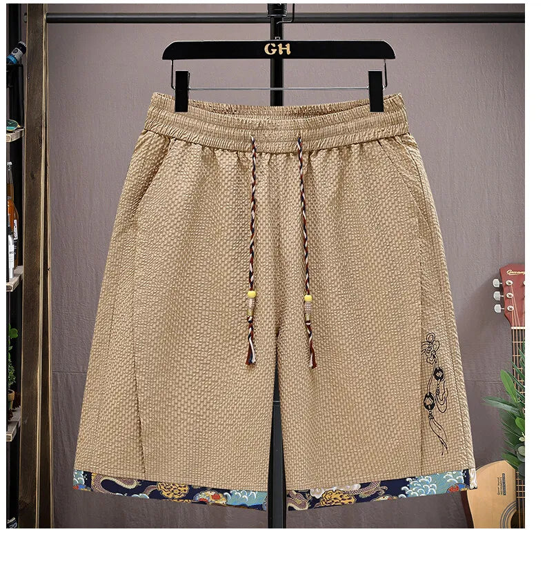 طقم قميص وشورت رجالي كاجوال - صيف 2025