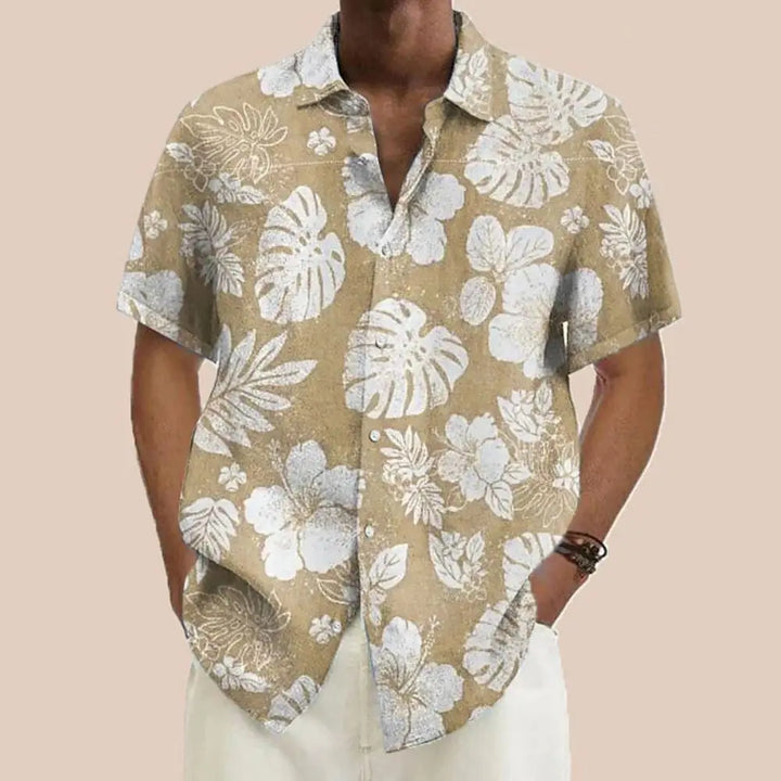 Hawaiian Shirts For Men Short Sleeve Tops New Coconut Treeo Graphic 3d Shirt Fashion Streetwear 5XL Summer Clothing Men's Blouse