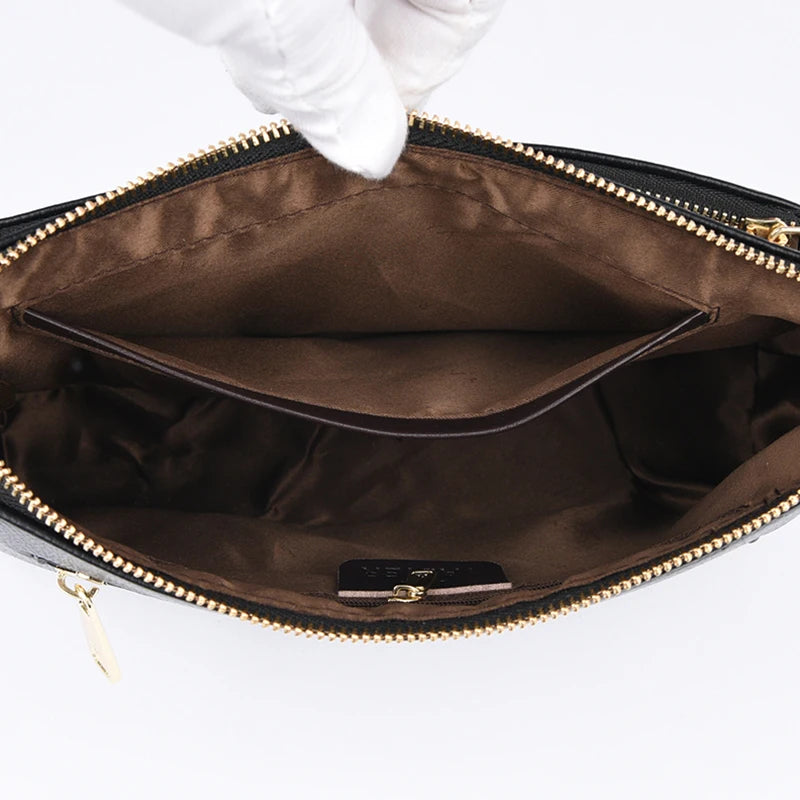 Women’s Luxury Leather Shoulder & Crossbody Bag – Designer 2024