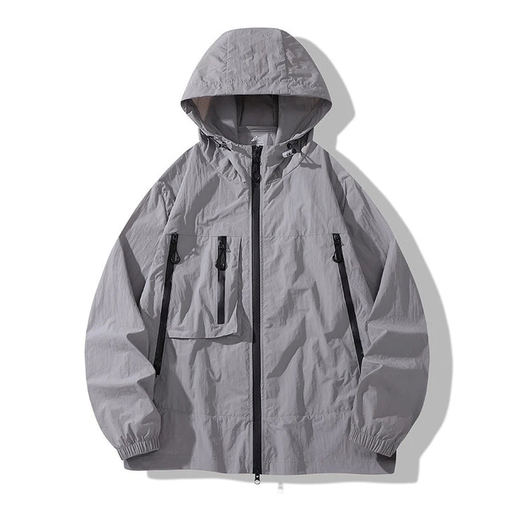 Unisex Waterproof & Windproof Outdoor Jacket – Breathable Coat for Fishing, Camping & Autumn Activities