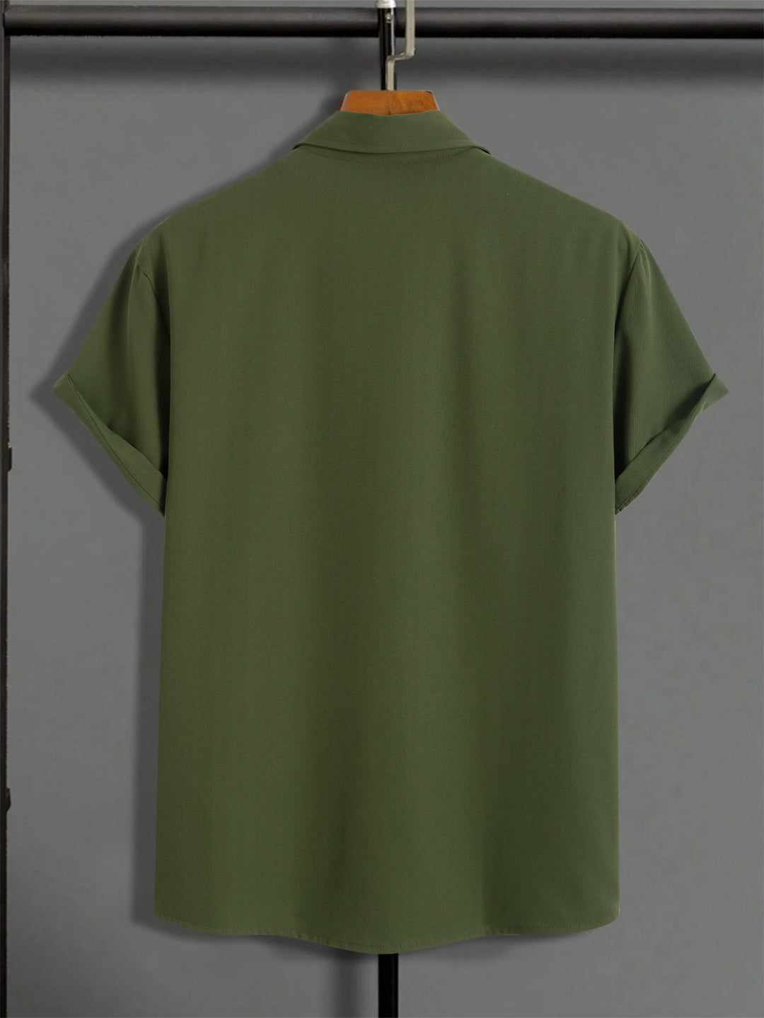 Men's Short-Sleeved Shirt Muscle Men's Fitness Shirt Summer Men's Sports Elastic Breathable Slim Show Muscle Short-Sleeved Shirt