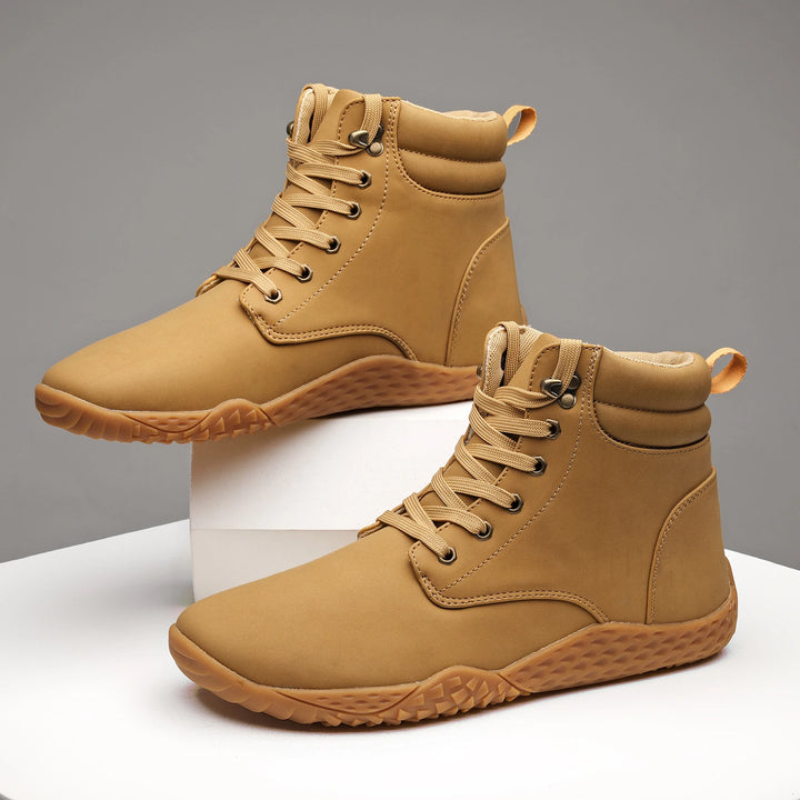 Men’s Wide Barefoot Shoes – Minimalist Outdoor Trail Running & Walking, Water-Resistant Non-Slip