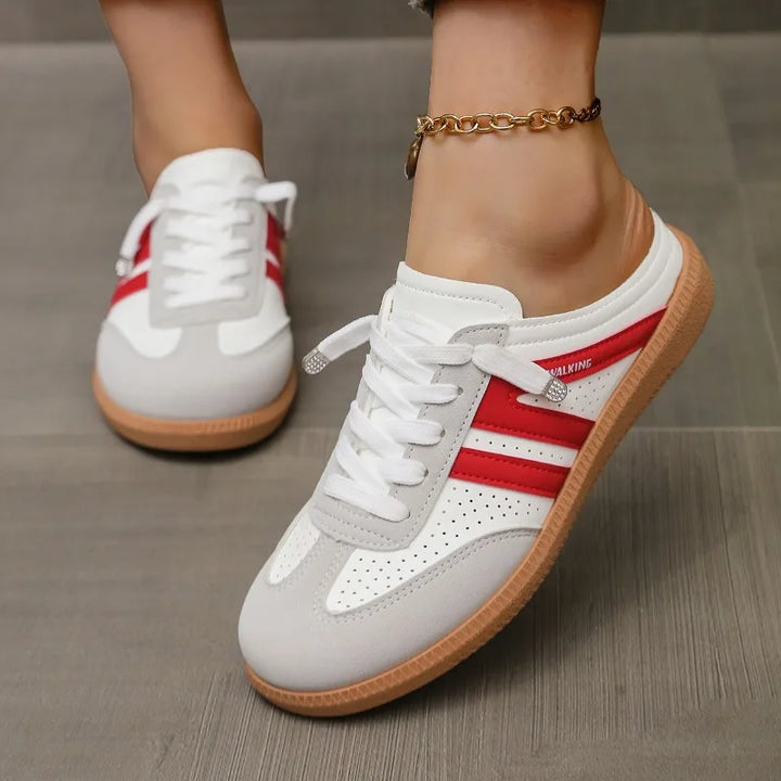 2025 Women’s Casual Summer Sneakers – Slip-On Platform Flats