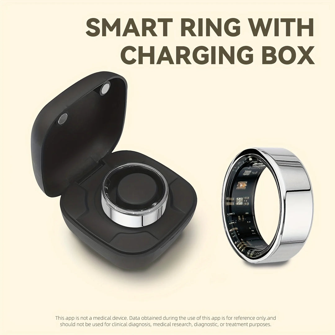 HealthTrack™ Smart Ring – Sleep, Sports & Calories